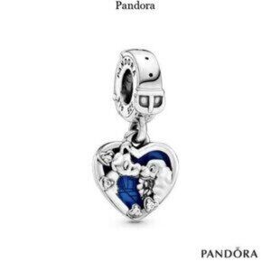 Pandora Disney Lady and the Tramp Heart Dangle Charm